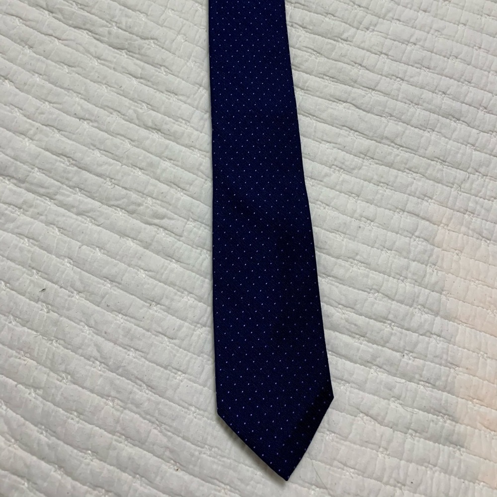 Michael Kors Blue Tie with small dot print